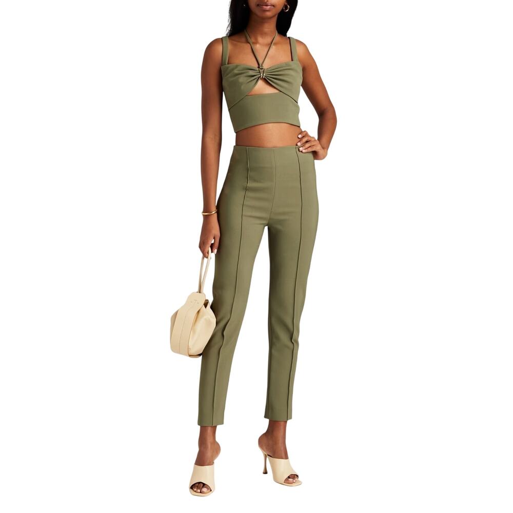 Dion Lee Stretch Crepe Pants Trousers High Rise Minimalist Going Out Party 2